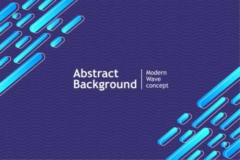 Abstract background  wave modern concept Stock Illustration