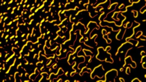 Abstract background with wave oil or worms imitation effect, 3d rendering com Illustrazione stock