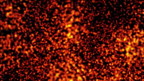 Abstract background Wave Particles Collection of colorful glowing dots. 4K Stock Footage 287900669