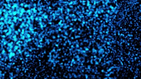 Abstract background Wave Particles Collection of colorful glowing dots. 4K Stock Footage 287900701