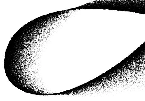 Abstract background with wave of scattered dots 스톡 일러스트