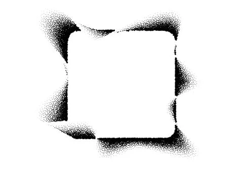 Abstract background with wave of scattered dots 스톡 일러스트