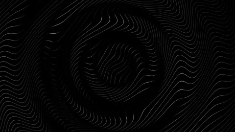 Abstract background wave shape animation elegant modern style . Loop black Stock Footage 337773169