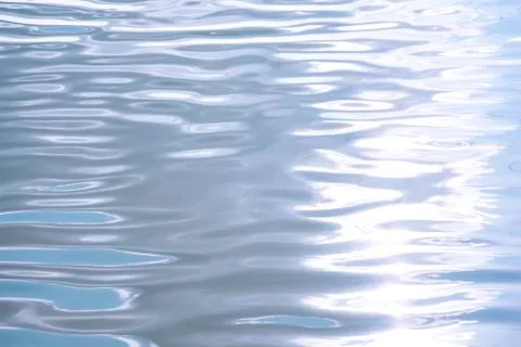 Abstract background of wave on the surface, river surface with sun light refl Foto stock