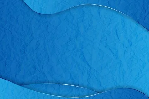Abstract background with waves and crumpled paper texture for design Stock-Illustration