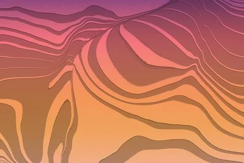Abstract background with waves and grain Stock Illustration