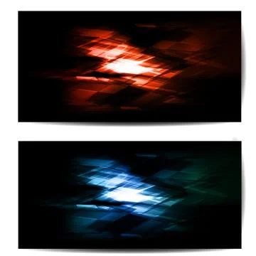 Abstract background with waves and lines Stock Illustration