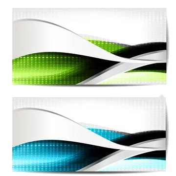 Abstract background with waves and lines Stock Illustration