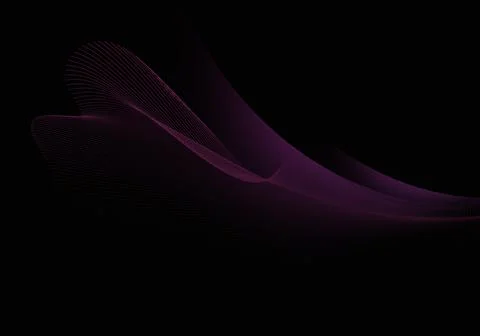 Abstract background waves. Black and purple abstract background for wallpaper Stock Illustration