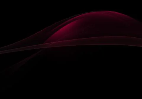 Abstract background waves. Black and burgundy abstract background for wallpap Stock Illustration