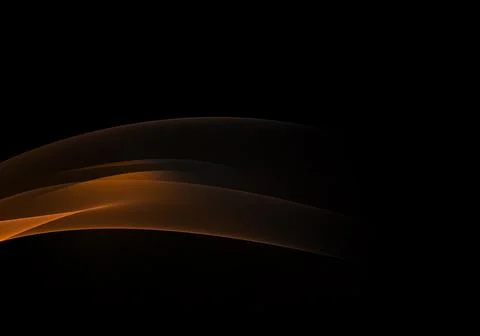 Abstract background waves. Black and burnt orange abstract background for wal Stock Illustration