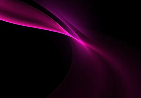 Abstract background waves. Black and neon pink abstract background for wallpa Stock Illustration