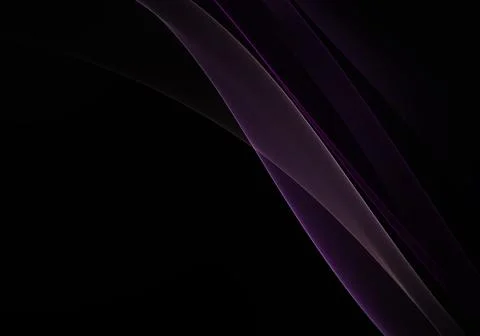 Abstract background waves. Black and purple abstract background for wallpaper Stock Illustration
