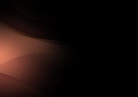 Abstract background waves. Black and brown abstract background for business c Stock Illustration