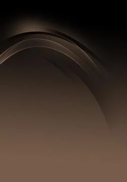 Abstract background waves. Black and Cafe Au Lait brown abstract background f Stock Illustration