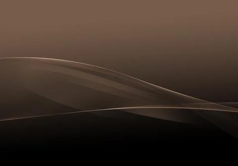 Abstract background waves. Black and Cafe Au Lait brown abstract background f Stock Illustration