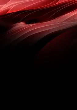 Abstract background waves. Black and red abstract background for business car Stock Illustration