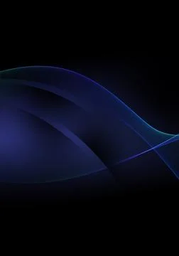 Abstract background waves. Black and cobalt blue abstract background for wa.. Illustrazione stock