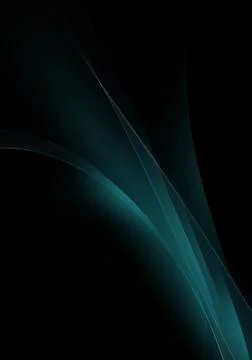 Abstract background waves. Black and marine blue abstract background for wa.. Stock Illustration