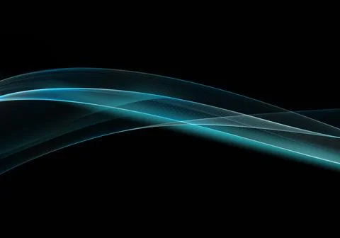 Abstract background waves. Black and marine blue abstract background for wa.. Illustrazione stock