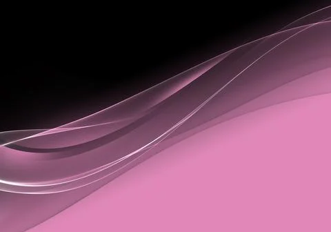 Abstract background waves. Black and fuchsia pink abstract background for w.. Stock Illustration