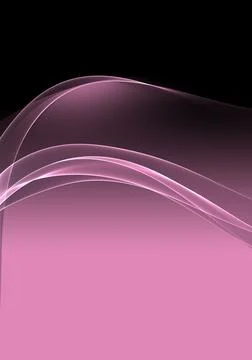 Abstract background waves. Black and fuchsia pink abstract background for w.. Stock Illustration