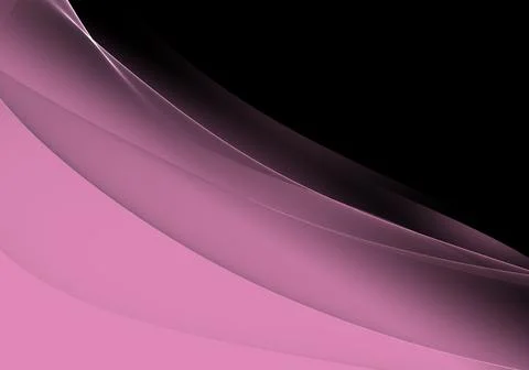 Abstract background waves. Black and fuchsia pink abstract background for w.. Stock Illustration