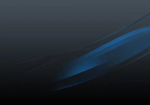 Abstract background waves. Black, dark slate and blue abstract background f.. Illustrazione stock