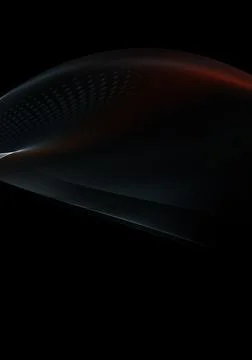 Abstract background waves. Blue, black and orange abstract background for wal Stock Illustration