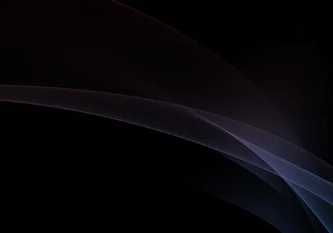 Abstract background waves. Dark blue, black and purple abstract background fo Stock Illustration