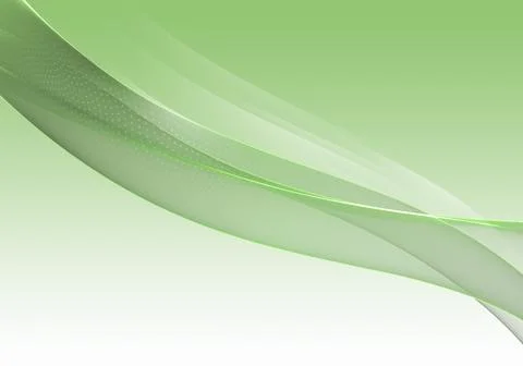 Abstract background waves. Emerald green and white abstract background for .. Stock Illustration