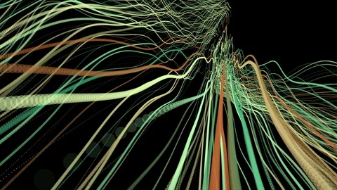 Abstract background - waves Video stock 115203626