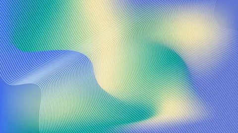 Abstract Background Waves Gradient and Blend Lines Banner Background.Vector.. イラスト素材