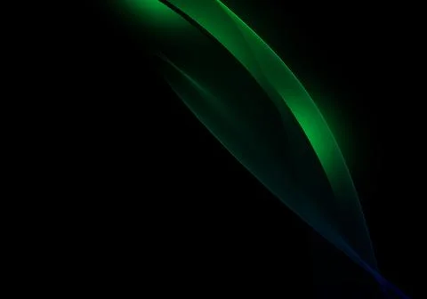 Abstract background waves. Green, blue and black abstract background for wa.. Stock Illustration