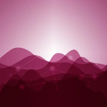 Abstract background from waves 스톡 일러스트