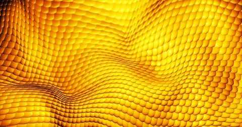 Abstract background with waves of iridescent moving snake scales. Screensav.. Stock Illustration