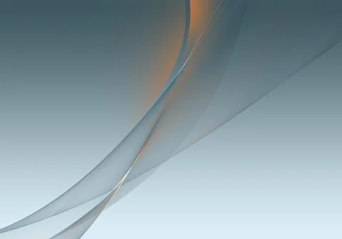 Abstract background waves. Pastel blue and orange abstract background for w.. Stock Illustration