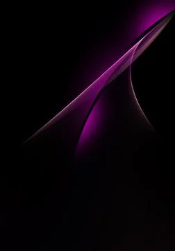 Abstract background waves. Purple and black abstract background for wallpaper Stock Illustration