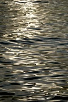 Abstract background of waves on the sea surface Stock Photos