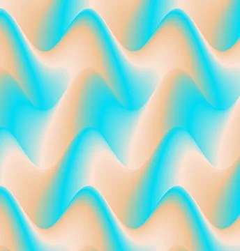 Abstract Background, waves in soft colors of white, cream, blue and turquoise. 스톡 일러스트