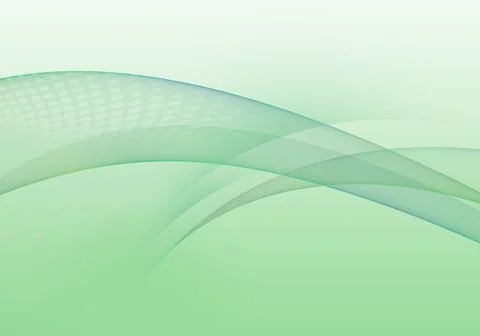 Abstract background waves. White, mint green and blue abstract background f.. Stock Illustration