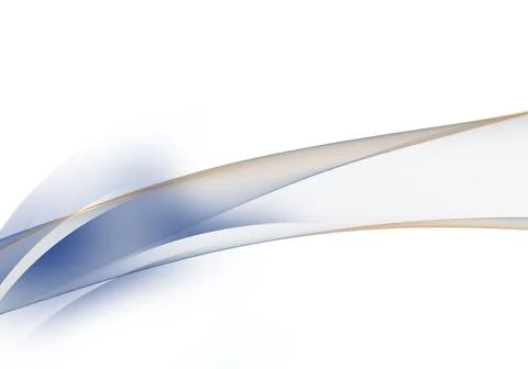 Abstract background waves. White, orange and blue abstract background for wal Stock Illustration