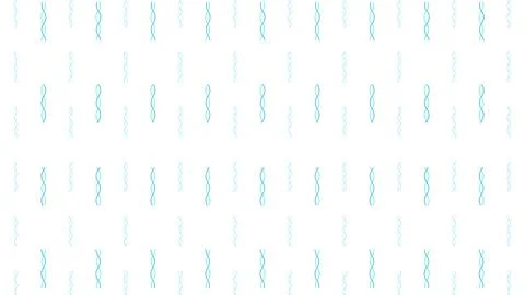 Abstract background with waving geometric blue and green lines white background Illustration