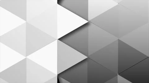 Abstract background waving polygonal surface of triangles. Stock Illustration