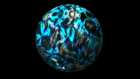 Abstract background with waving structure. motion graphic Stock Footage 246943311