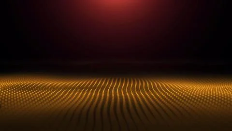 Abstract background with wavy color lines. Abstract animation wave motion Illustrazione stock