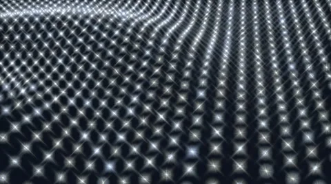 Abstract background with wavy field of lights Stock Footage 10900815