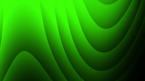 Abstract background with wavy green lines and shadows. 스톡 동영상 316165288