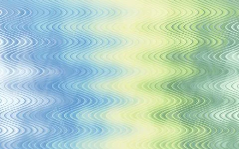 Abstract background with wavy lines and soft gradient transition Stock Illustration