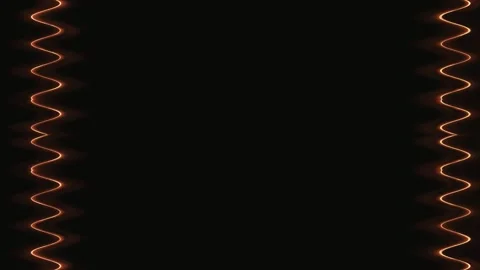 Abstract Background With Wavy Lines Stock Footage 284395345